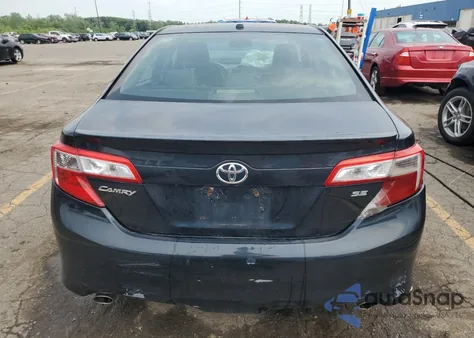 2012 Toyota Camry Se from USA, damaged, VIN 4T1BK1FK7CU013189